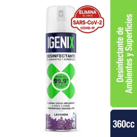 IGENIX Desinfectante Lavanda Aerosol
